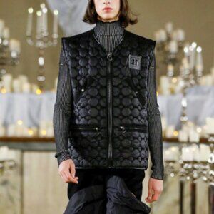 BNWT AW20 JORDANLUCA RIBBED RECYCLED CASHMERE SWEATER L
